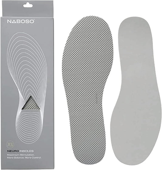 NABOSO ニューロ インソール 厚さ3mm 薄型インソール 重ね使い可能 日常生活向け 健康サポート 中敷き 足裏への刺激 S181128NEU メンズ ユニセックス