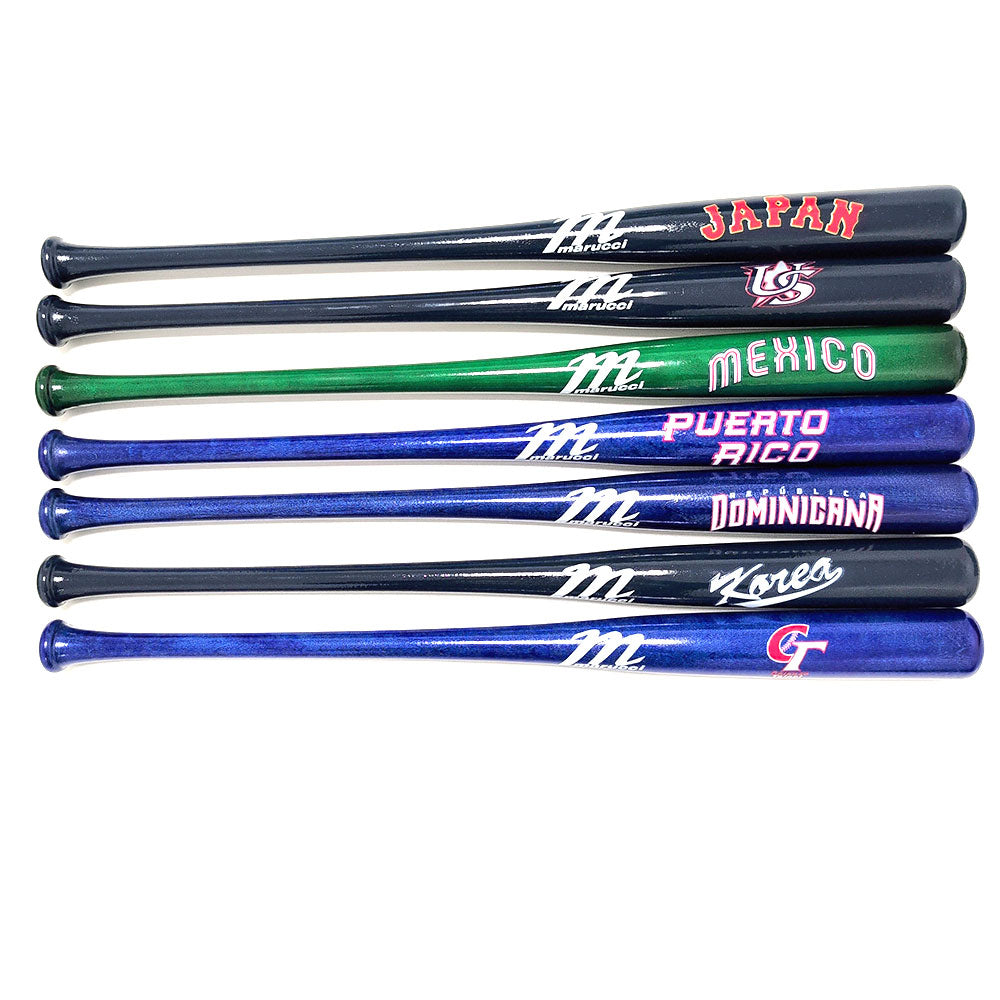 マルーチ 2026 WBC ワールド・ベースボール・クラシック ミニバット 日本代表 韓国代表 台湾代表 ドミニカ代表 アメリカ代表 メキシコ代表 プエルトリコ代表 MMLBWMP 記念グッズ marucci