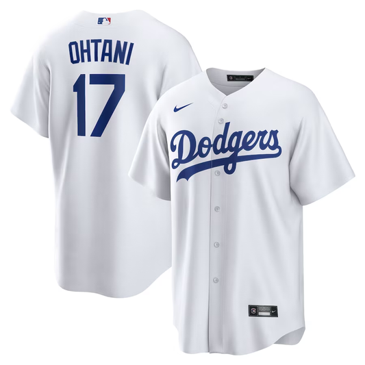 ナイキ 大谷翔平 ロサンゼルス・ドジャース レプリカユニフォーム レプリカジャージ ホワイト LDWHLD7S14 Los Angeles Dodgers Shohei Ohtani Nike White Home Replica Player Jersey メンズ 大谷選手 大谷 グッズ メジャーリーグ ユニホーム あす楽