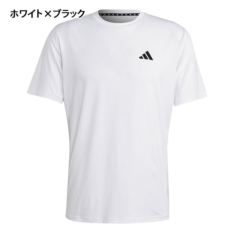 アディダス ウェア 半袖 Tシャツ トレイン エッセンシャルズ ストレッチ トレーニング 半袖Tシャツ BXH44 夏用 スポーツウェア トレーニングウェア ジム ランニング ジョギング adidas