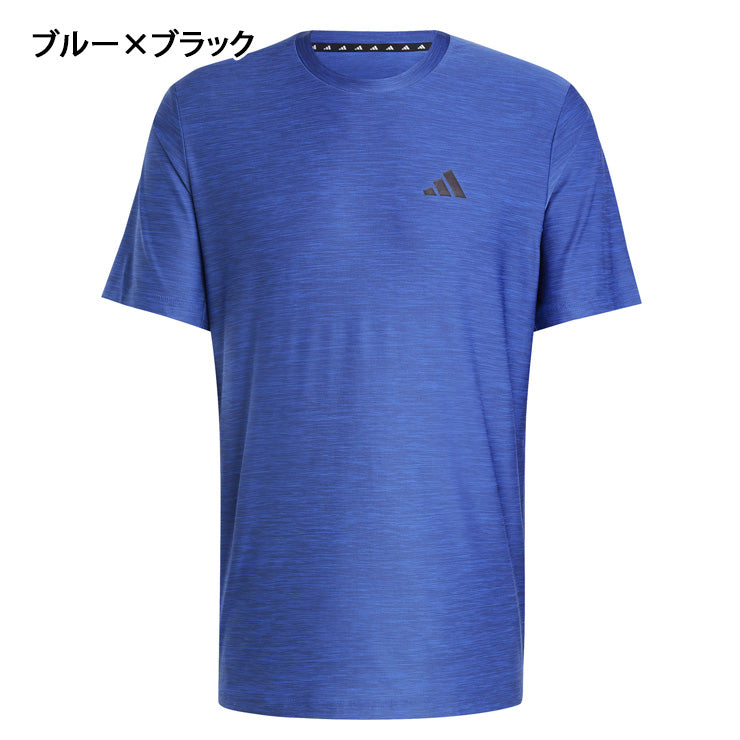 アディダス ウェア 半袖 Tシャツ トレイン エッセンシャルズ ストレッチ トレーニング 半袖Tシャツ BXH44 夏用 スポーツウェア トレーニングウェア ジム ランニング ジョギング adidas