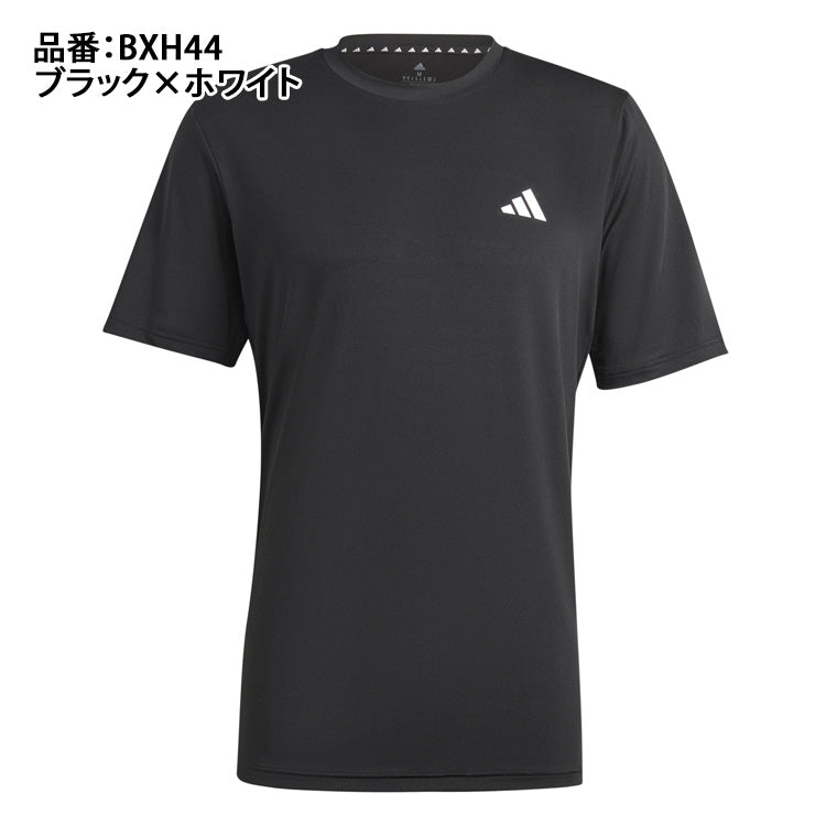 アディダス ウェア 半袖 Tシャツ トレイン エッセンシャルズ ストレッチ トレーニング 半袖Tシャツ BXH44 夏用 スポーツウェア トレーニングウェア ジム ランニング ジョギング adidas
