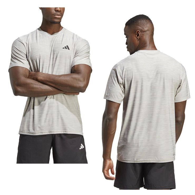アディダス ウェア 半袖 Tシャツ トレイン エッセンシャルズ ストレッチ トレーニング 半袖Tシャツ BXH44 夏用 スポーツウェア トレーニングウェア ジム ランニング ジョギング adidas