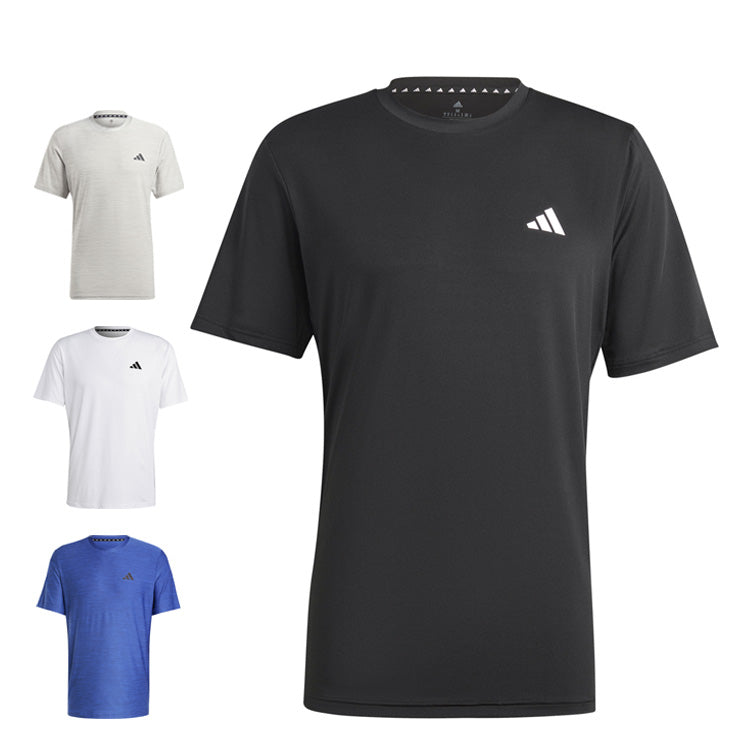 アディダス ウェア 半袖 Tシャツ トレイン エッセンシャルズ ストレッチ トレーニング 半袖Tシャツ BXH44 夏用 スポーツウェア トレーニングウェア ジム ランニング ジョギング adidas