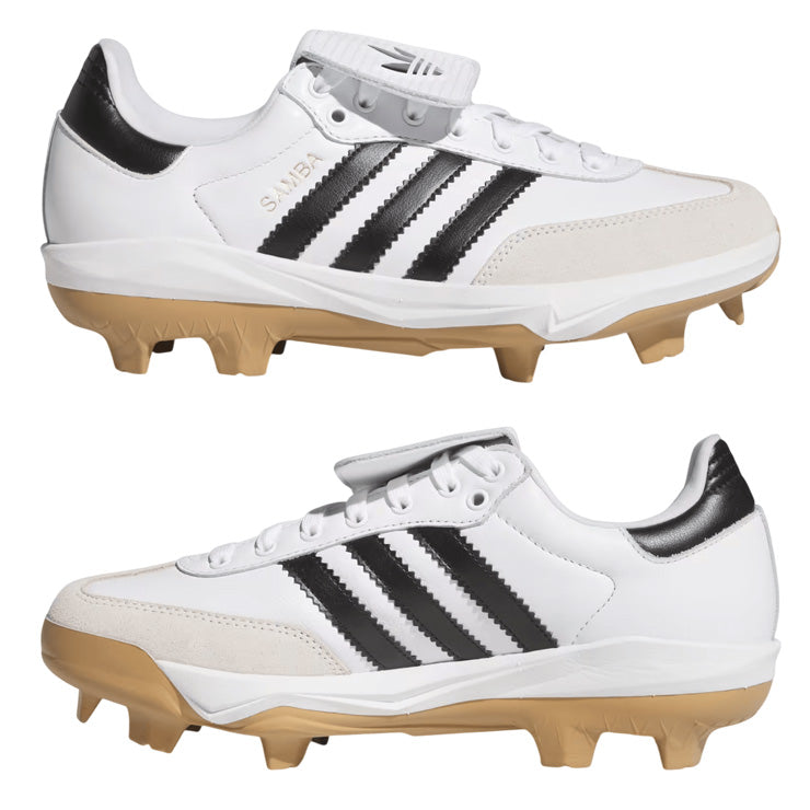 【2026モデル】アディダス 野球 ポイントスパイク サンバ SAMBA CLEAT TPU ベースボール クリート 26.0～30.0 大人 一般 カラースパイク KH6092 KH6093 紐 ひも ベルト ローカット レギュラーカット スタッドスパイク 軽量 試合 靴 adidas