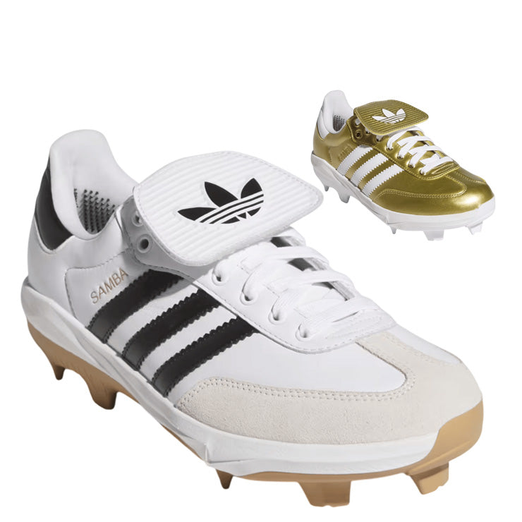 【2026モデル】アディダス 野球 ポイントスパイク サンバ SAMBA CLEAT TPU ベースボール クリート 26.0～30.0 大人 一般 カラースパイク KH6092 KH6093 紐 ひも ベルト ローカット レギュラーカット スタッドスパイク 軽量 試合 靴 adidas