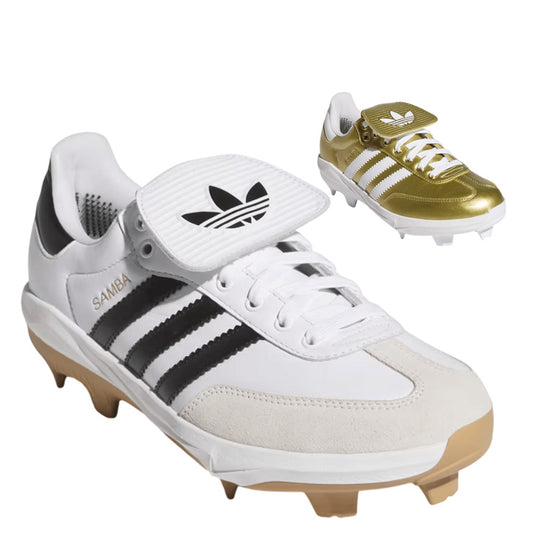 【2026モデル】アディダス 野球 ポイントスパイク サンバ SAMBA CLEAT TPU ベースボール クリート 26.0～30.0 大人 一般 カラースパイク KH6092 KH6093 紐 ひも ベルト ローカット レギュラーカット スタッドスパイク 軽量 試合 靴 adidas