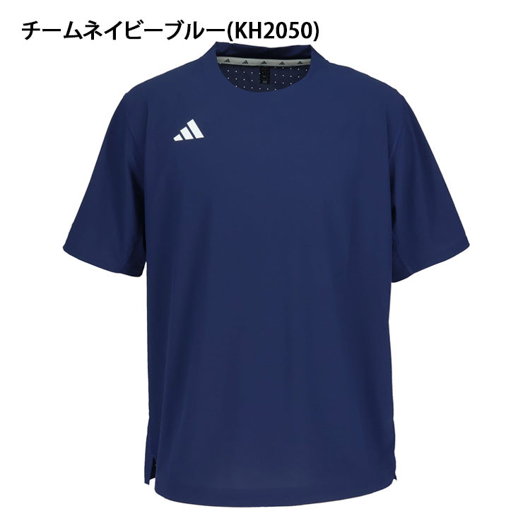 【2026モデル】アディダス 野球 ウェア 半袖 Tシャツ アディゼロ ダグアウト 大人 メンズ ユニセックス KH655 夏用 スポーツウェア トレーニングウェア ジム ランニング ジョギング adidas