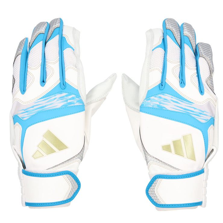 新品　アディダスバッティンググローブ両手アディダスAEROREADY 刺繍1円2025モデル アディダス バッティンググローブ TOP1 両手用