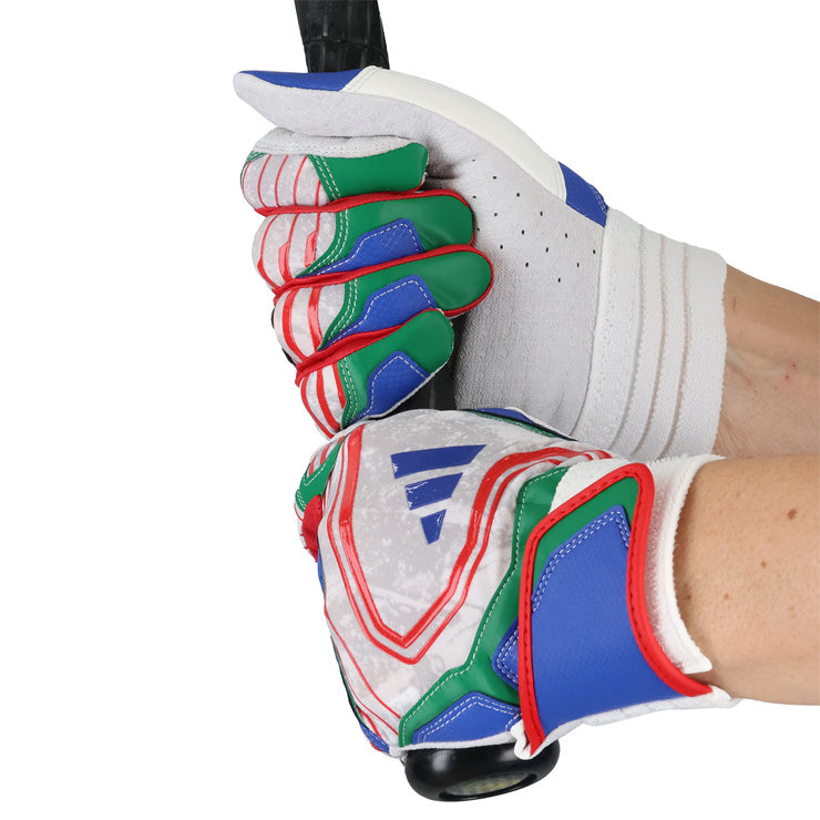 【刺繍1円】2025モデル アディダス バッティンググローブ TOP2 両手用 大人 一般 LBG304 カラー バッティング手袋 バッティンググラブ 打者用手袋 草野球 練習 試合 ソフトボール adidas