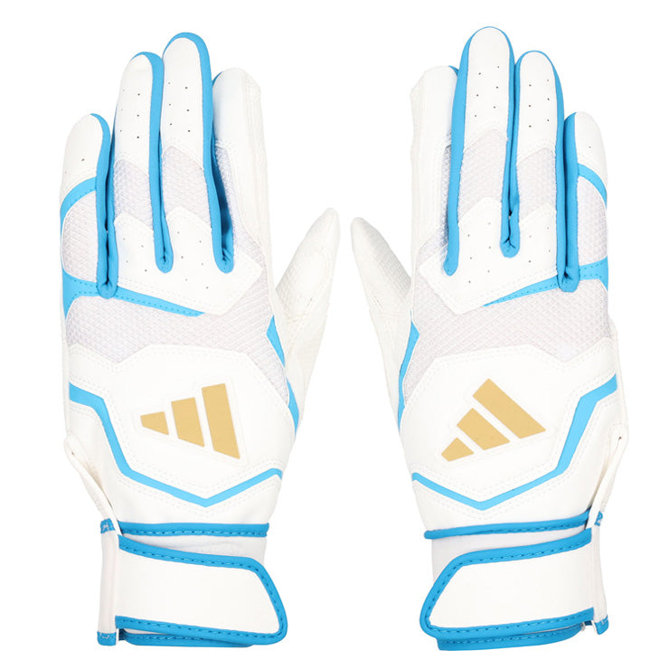 【刺繍1円】2025モデル アディダス バッティンググローブ 大人用 ジュニア用 BASIC 両手用 一般 少年野球 LBG404 カラー バッティング手袋 バッティンググラブ 打者用手袋 大人 一般 子供 こども キッズ 草野球 練習 試合 ソフトボール adidas