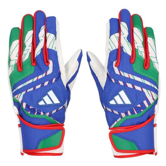 【刺繍1円】2025モデル アディダス バッティンググローブ MID 両手用 大人 一般 LBG504 カラー バッティング手袋 バッティンググラブ 打者用手袋 草野球 練習 試合 ソフトボール adidas