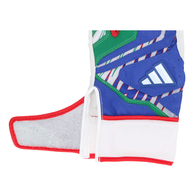 【刺繍1円】2025モデル アディダス バッティンググローブ MID 両手用 大人 一般 LBG504 カラー バッティング手袋 バッティンググラブ 打者用手袋 草野球 練習 試合 ソフトボール adidas