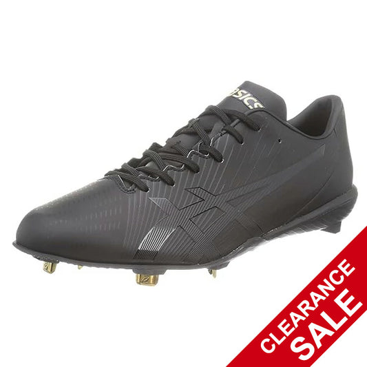 アシックス 野球 スパイク 金具スパイク ゴールドステージ i-Pro MA2 ブラック 黒 高校野球対応 1121A062 紐 ひも ローカット レギュラーカット 黒スパイク 金属スパイク 樹脂底スパイク 軽量 試合 靴 goldstage asics