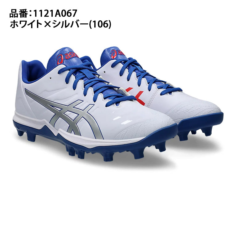 【2025モデル】アシックス 野球 ポイントスパイク 限定カラー ゴールドステージ ファング スタッドスパイク 25.0～30.0 大人 一般 1121A067 106 750 紐 ひも ローカット レギュラーカット カラースパイク 草野球 軽量 試合 靴 大きいサイズあり goldstage fang asics