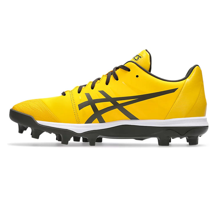 【2025モデル】アシックス 野球 ポイントスパイク 限定カラー ゴールドステージ ファング スタッドスパイク 25.0～30.0 大人 一般 1121A067 106 750 紐 ひも ローカット レギュラーカット カラースパイク 草野球 軽量 試合 靴 大きいサイズあり goldstage fang asics