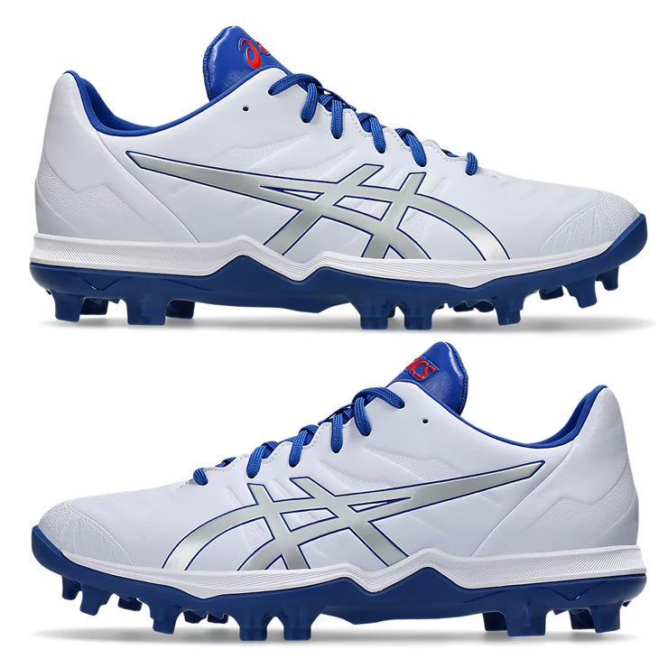 【2025モデル】アシックス 野球 ポイントスパイク 限定カラー ゴールドステージ ファング スタッドスパイク 25.0～30.0 大人 一般 1121A067 106 750 紐 ひも ローカット レギュラーカット カラースパイク 草野球 軽量 試合 靴 大きいサイズあり goldstage fang asics