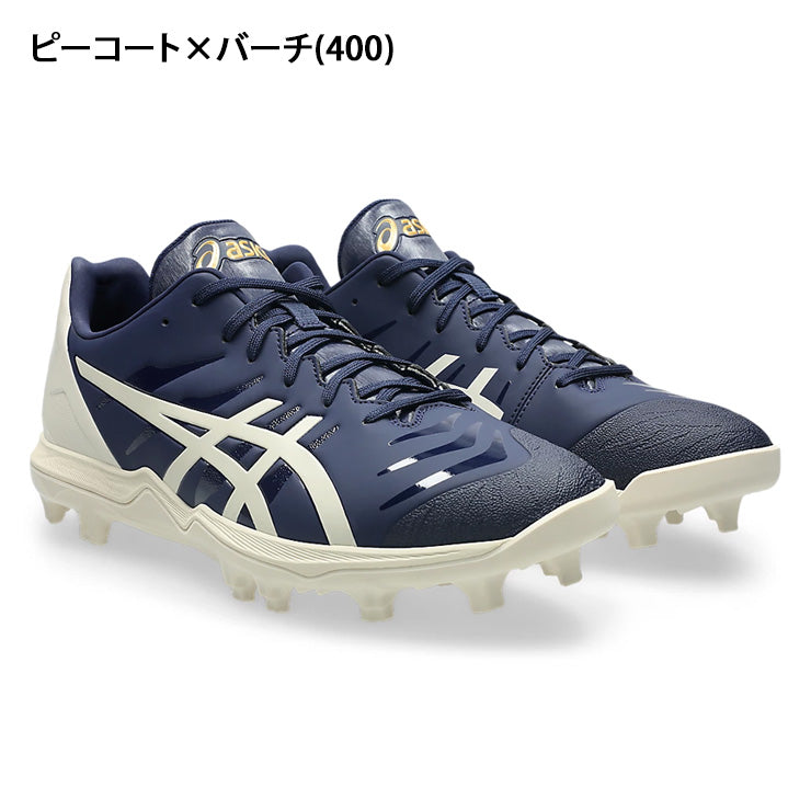 【2026モデル】アシックス 野球 ポイントスパイク 限定カラー ゴールドステージ ファング スタッドスパイク 26.0～30.0 大人 一般 1121A067 105 400 紐 ひも ローカット レギュラーカット カラースパイク 草野球 軽量 試合 靴 大きいサイズあり goldstage fang asics