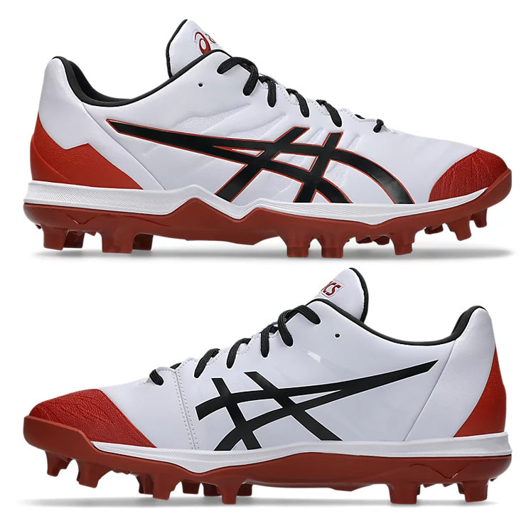 【2026モデル】アシックス 野球 ポイントスパイク 限定カラー ゴールドステージ ファング スタッドスパイク 26.0～30.0 大人 一般 1121A067 104 300 紐 ひも ローカット レギュラーカット カラースパイク 草野球 軽量 試合 靴 大きいサイズあり goldstage fang asics