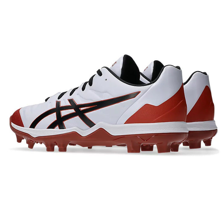 【2026モデル】アシックス 野球 ポイントスパイク 限定カラー ゴールドステージ ファング スタッドスパイク 26.0～30.0 大人 一般 1121A067 104 300 紐 ひも ローカット レギュラーカット カラースパイク 草野球 軽量 試合 靴 大きいサイズあり goldstage fang asics