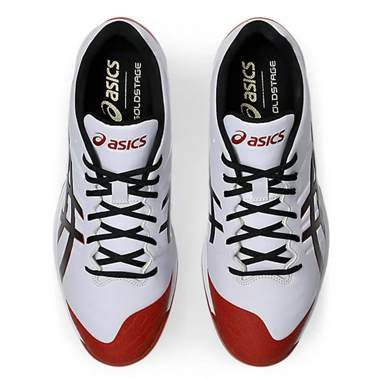 【2026モデル】アシックス 野球 ポイントスパイク 限定カラー ゴールドステージ ファング スタッドスパイク 26.0～30.0 大人 一般 1121A067 104 300 紐 ひも ローカット レギュラーカット カラースパイク 草野球 軽量 試合 靴 大きいサイズあり goldstage fang asics