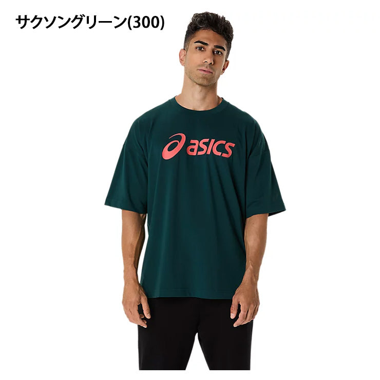 アシックス 半袖 Tシャツ グラフィック リラックスフィット Tシャツ メンズ ユニセックス 2031E696 スポーツウェア 大人 一般 半袖シャツ asics
