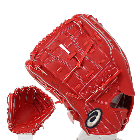 【2024モデル】アシックス 硬式 グローブ グラブ 投手用 左投げ用 GOLDSTAGE i-Pro PREMIUM 高校野球対応 Fブラウン 3121B252 ゴールドステージ アイプロ プレミアム ピッチャー用 大人 一般 高校生 硬式用 硬式野球 硬式グローブ 硬式グラブ 国産 日本製 asics あす楽