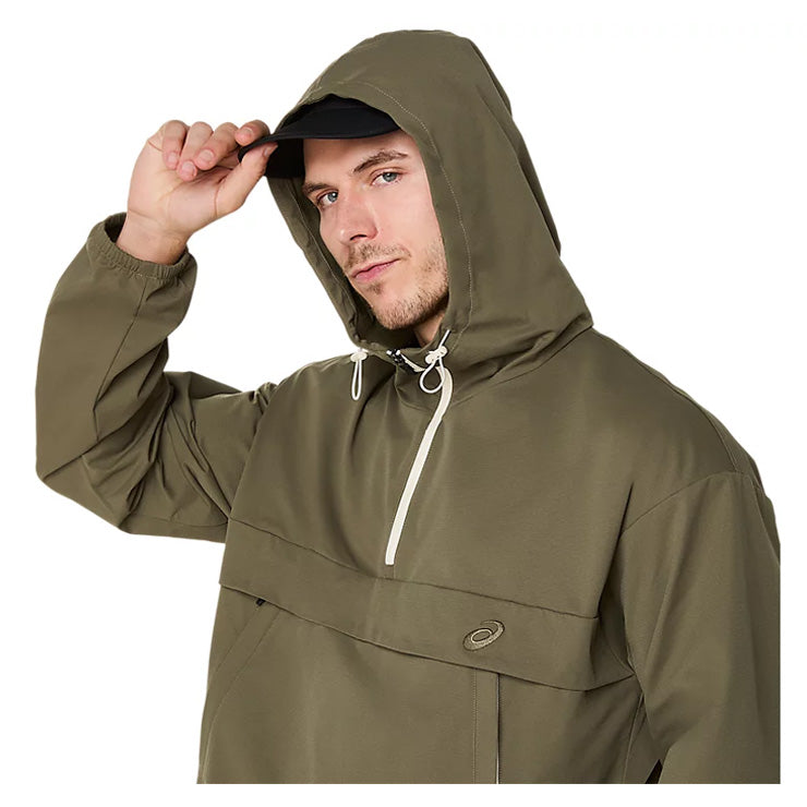 アシックス プルオーバージャケット ロングパンツ 上下セット ダブルウィーブ リラックス メンズ ユニセックス 2031E893 2031E907 ジャージ パーカー フーディー 上下 長袖 長ズボン スポーツウェア トレーニング ランニング ジョギング 大きいサイズ asics