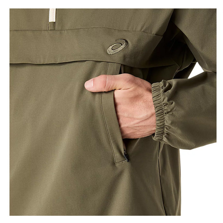 アシックス プルオーバージャケット ロングパンツ 上下セット ダブルウィーブ リラックス メンズ ユニセックス 2031E893 2031E907 ジャージ パーカー フーディー 上下 長袖 長ズボン スポーツウェア トレーニング ランニング ジョギング 大きいサイズ asics