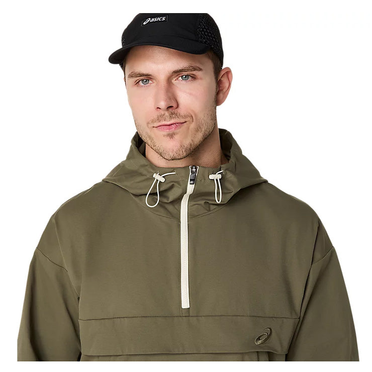 アシックス プルオーバージャケット ロングパンツ 上下セット ダブルウィーブ リラックス メンズ ユニセックス 2031E893 2031E907 ジャージ パーカー フーディー 上下 長袖 長ズボン スポーツウェア トレーニング ランニング ジョギング 大きいサイズ asics