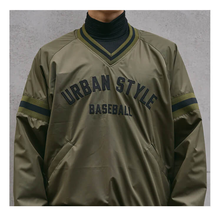 ベンゼネラル BEN GENERAL 野球 Vネックジャケット URBAN STYLE 長袖 Vジャン メンズ ユニセックス 冬物 BG3A –  Baseball Park STAND IN 公式サイト