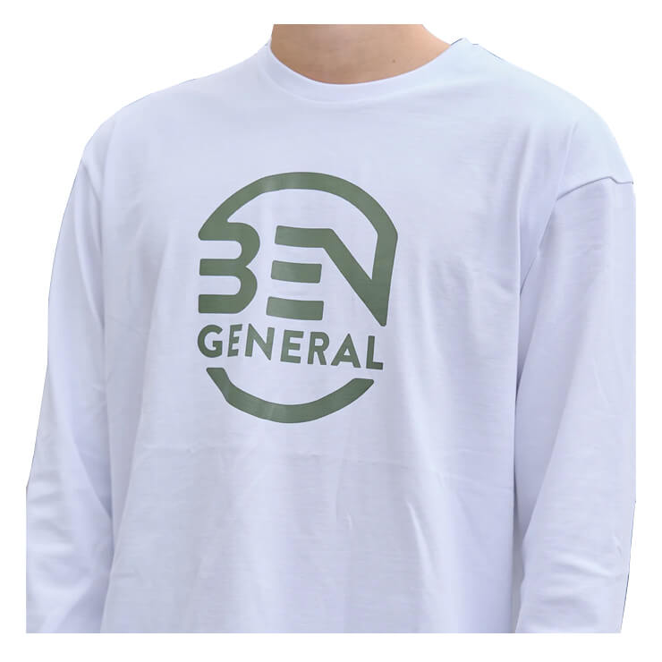 ベンゼネラル BEN GENERAL 野球 トレーニング ロングスリーブTシャツ 長袖 ロンT メンズ ユニセックス 冬物 BG3AT720  野球ウェア スポーツウェア トレーニングウェア 長袖シャツ かっこいい おしゃれ 大きいサイズ