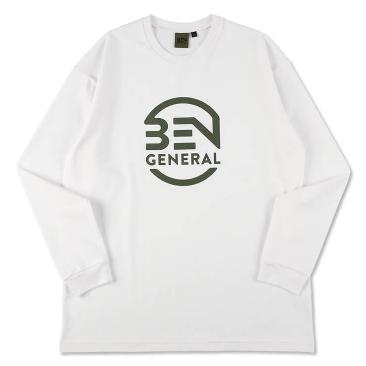 ベンゼネラル BEN GENERAL 野球 トレーニング ロングスリーブTシャツ 長袖 ロンT メンズ ユニセックス 冬物 BG3AT720  野球ウェア スポーツウェア トレーニングウェア 長袖シャツ かっこいい おしゃれ 大きいサイズ