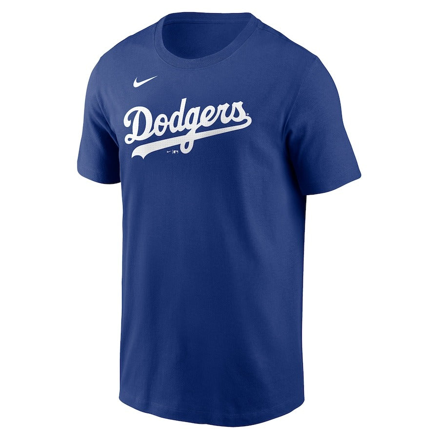 ナイキ MLB 山本由伸 ロサンゼルス・ドジャース 半袖 Tシャツ ブルー Los Angeles Dodgers Yoshinobu Yamamoto Nike 2024 Fuse Name & Number T-Shirt メンズ ML0124SS25 山本選手 グッズ メジャーリーグ あす楽