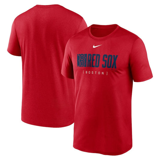 ナイキ ボストン・レッドソックス 半袖 Tシャツ ノックアウト レジェンド Boston Red Sox Nike Red Knockout Legend T-Shirt メンズ NKGK-62Q-BQ-31H カジュアル 普段着 スポカジ スポーツウェア トレーニングウェア MLB メジャーリーグ グッズ 公式アイテム nike