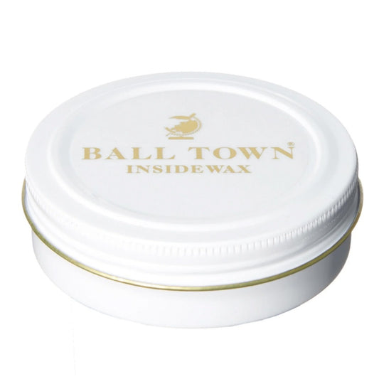 【専用スポンジ付き】BALL TOWN ボールタウン 野球 グラブ用 インサイドワックス 捕球面用 保革ワックス INSIDE WAX 受球面 オイル 高級 グローブ グラブ ミット お手入れ メンテナンス用品