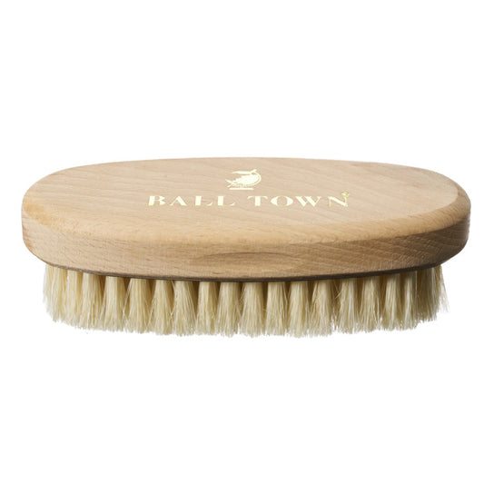 BALL TOWN ボールタウン 野球 グラブ用 豚毛 ブラシ ピッグブラシ 磨き上げ PIG BRUSH 高級 グローブ グラブ ミット グラブ磨き お手入れ メンテナンス用品