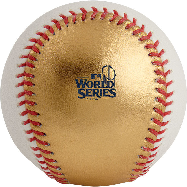 【予約販売】ローリングス 2024 ワールドシリーズ 優勝記念ボール ロサンゼルス・ドジャース MLB 2024 GOLD WORLD SERIES CHAMPION BASEBALL 記念球 記念ボール 記念グッズ rawlings