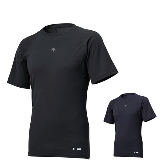 【2025モデル】デサント 野球 ジュニア用 アンダーシャツ 丸首 半袖 リラックスフィット 夏用 少年野球 DB5SUD10J こども 子ども キッズ Jr 小学生 リトルリーグ アンダーウェア インナーウェア 大きいサイズあり descente