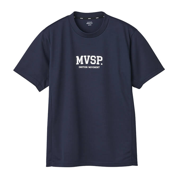 【2023モデル】デサント ムーブスポーツ 半袖 Tシャツ サンスクリーン カレッジライクロゴ メンズ DMMWJA50 夏用 スポーツウェア トレーニングウェア ジム ランニング ジョギング ウェア カジュアル 大きいサイズあり descente move sports