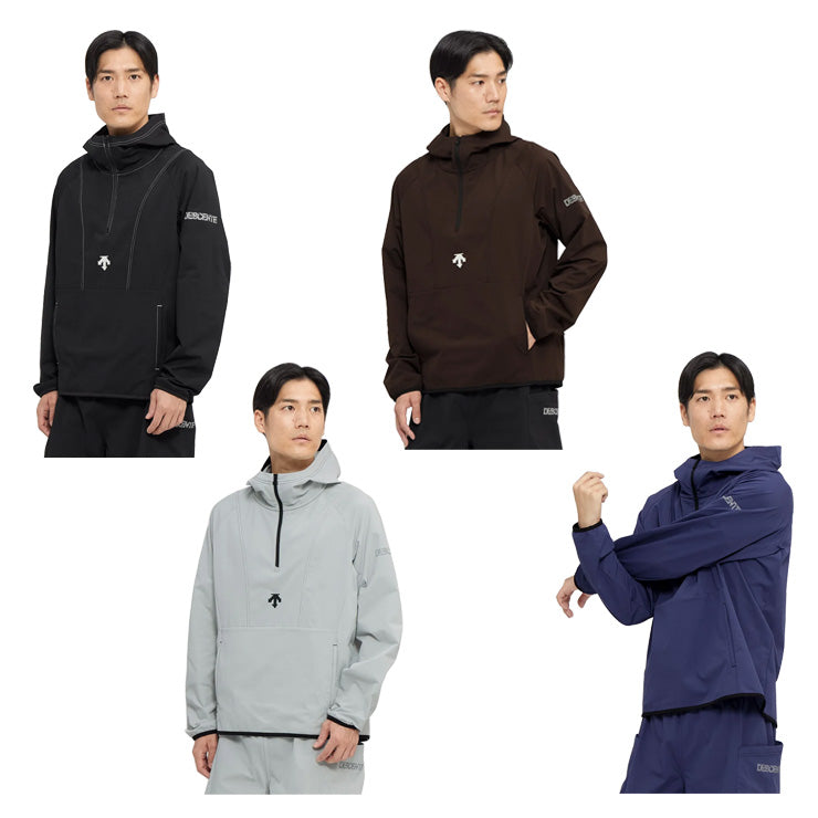 【石川祐希選手着用】デサント バレーボール ウォームアップジャケット フーディー パーカー メンズ ユニセックス 秋物 冬物 DV5FJK01U 2025モデル 秋冬 スポーツウェア トレーニングウェア ランニング ジャージ 上 大きいサイズあり descente