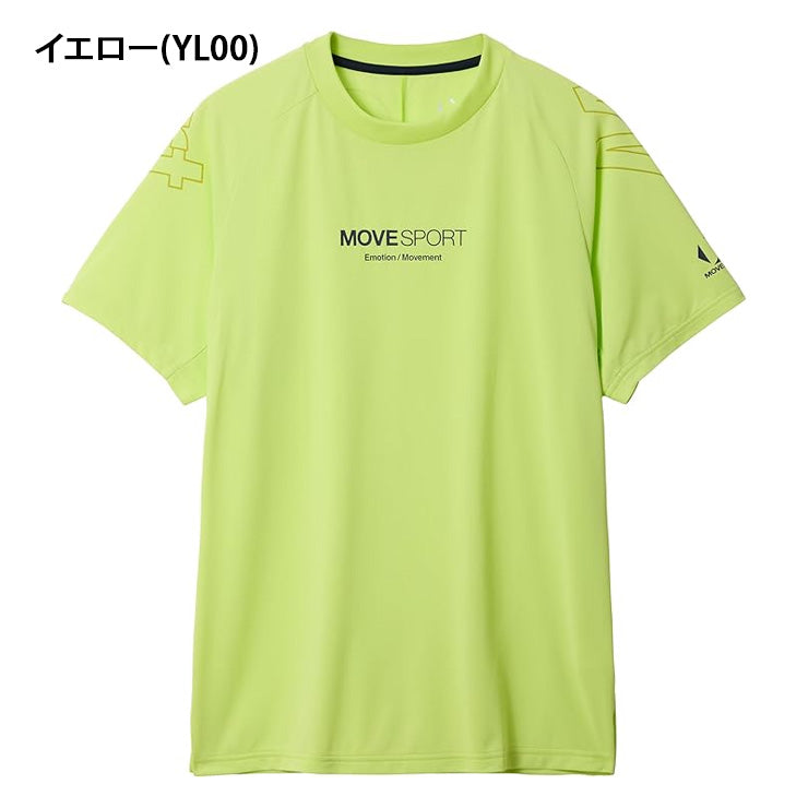 2025モデル】デサント ムーブスポーツ 半袖 Tシャツ ミニリップ メンズ