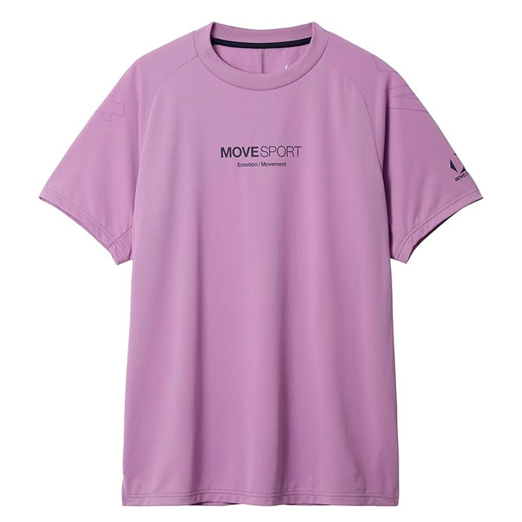 【2025モデル】デサント ムーブスポーツ 半袖 Tシャツ ミニリップ メンズ ST5FHT03M 夏用 スポーツウェア トレーニングウェア ジム ランニング ジョギング ウェア カジュアル 大きいサイズあり descente move sports