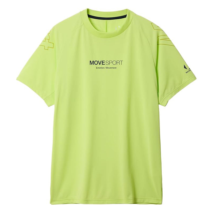 【2025モデル】デサント ムーブスポーツ 半袖 Tシャツ ミニリップ メンズ ST5FHT03M 夏用 スポーツウェア トレーニングウェア ジム ランニング ジョギング ウェア カジュアル 大きいサイズあり descente move sports