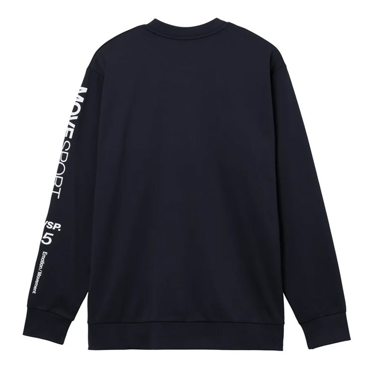 【2025モデル】デサント ムーブスポーツ 長袖 Tシャツ S.F.TECH 2FACE スリーブロゴ メンズ ST5FLT01M スポーツウェア トレーニングウェア ジム ランニング ジョギング ウェア カジュアル 大きいサイズあり descente move sports