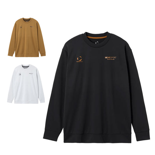 【2025モデル】デサント ムーブスポーツ 長袖 Tシャツ ヒートナビ バックロゴ ST5FLT03M スポーツウェア トレーニングウェア ジム ランニング ジョギング ウェア カジュアル 大きいサイズあり descente move sports