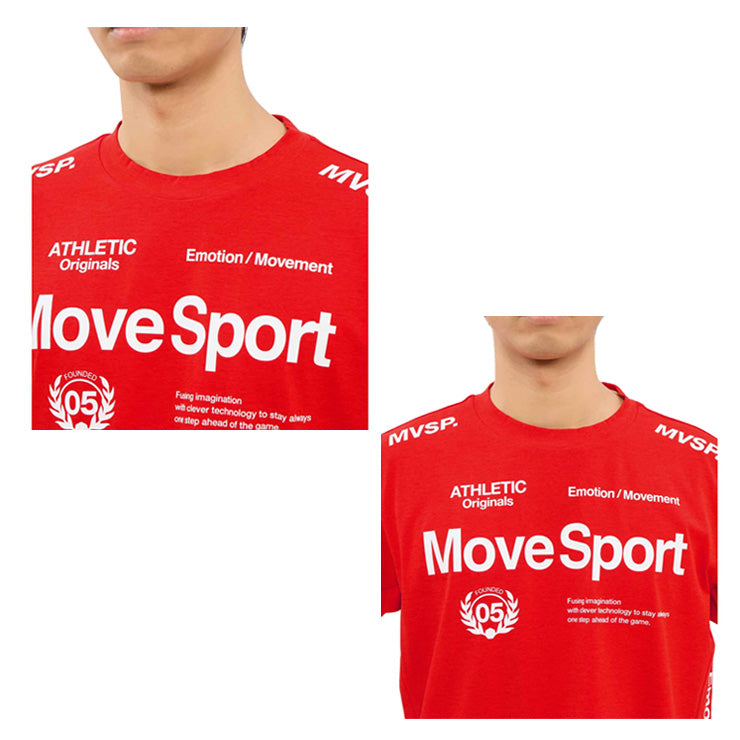 【石川祐希選手着用】デサント ムーブスポーツ 半袖 Tシャツ サンスクリーン NIR TAIKYU メンズ ST5SHT12M 夏用 スポーツウェア トレーニングウェア ジム ランニング ジョギング ウェア 大きいサイズあり descente movesport