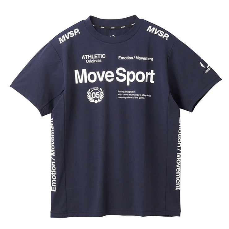 【石川祐希選手着用】デサント ムーブスポーツ 半袖 Tシャツ サンスクリーン NIR TAIKYU メンズ ST5SHT12M 夏用 スポーツウェア トレーニングウェア ジム ランニング ジョギング ウェア 大きいサイズあり descente movesport
