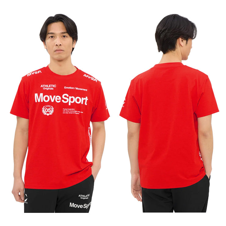 【石川祐希選手着用】デサント ムーブスポーツ 半袖 Tシャツ サンスクリーン NIR TAIKYU メンズ ST5SHT12M 夏用 スポーツウェア トレーニングウェア ジム ランニング ジョギング ウェア 大きいサイズあり descente movesport