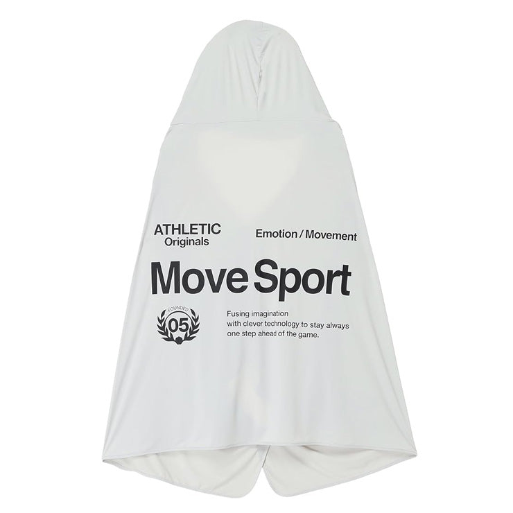 【2026モデル】デサント ムーブスポーツ 冷感遮熱ポンチョ SEA BREEZEコラボ フード付き 着る日傘 ST6FSZS1U かぶる コート 夏 猛暑 冷たい 冷やす 気持ちいい 熱中症対策 暑さ対策 屋外作業 野球 ゴルフ スポーツ アウトドア 観戦 クールダウン descente movesport